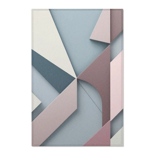 “Steps of Grace” Geometric Area Rug