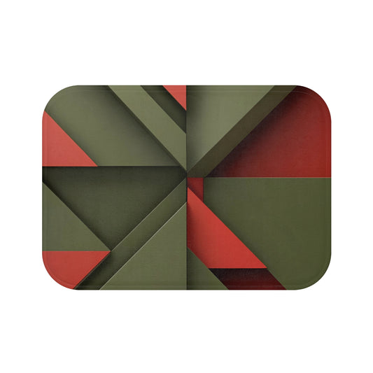 "Urban Warrior Bath Mat – Power at Your Feet"