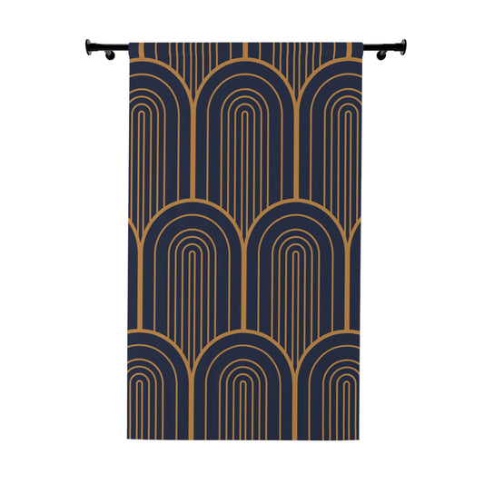 Midnight Luxe: Covenant Arches Curtain Panel