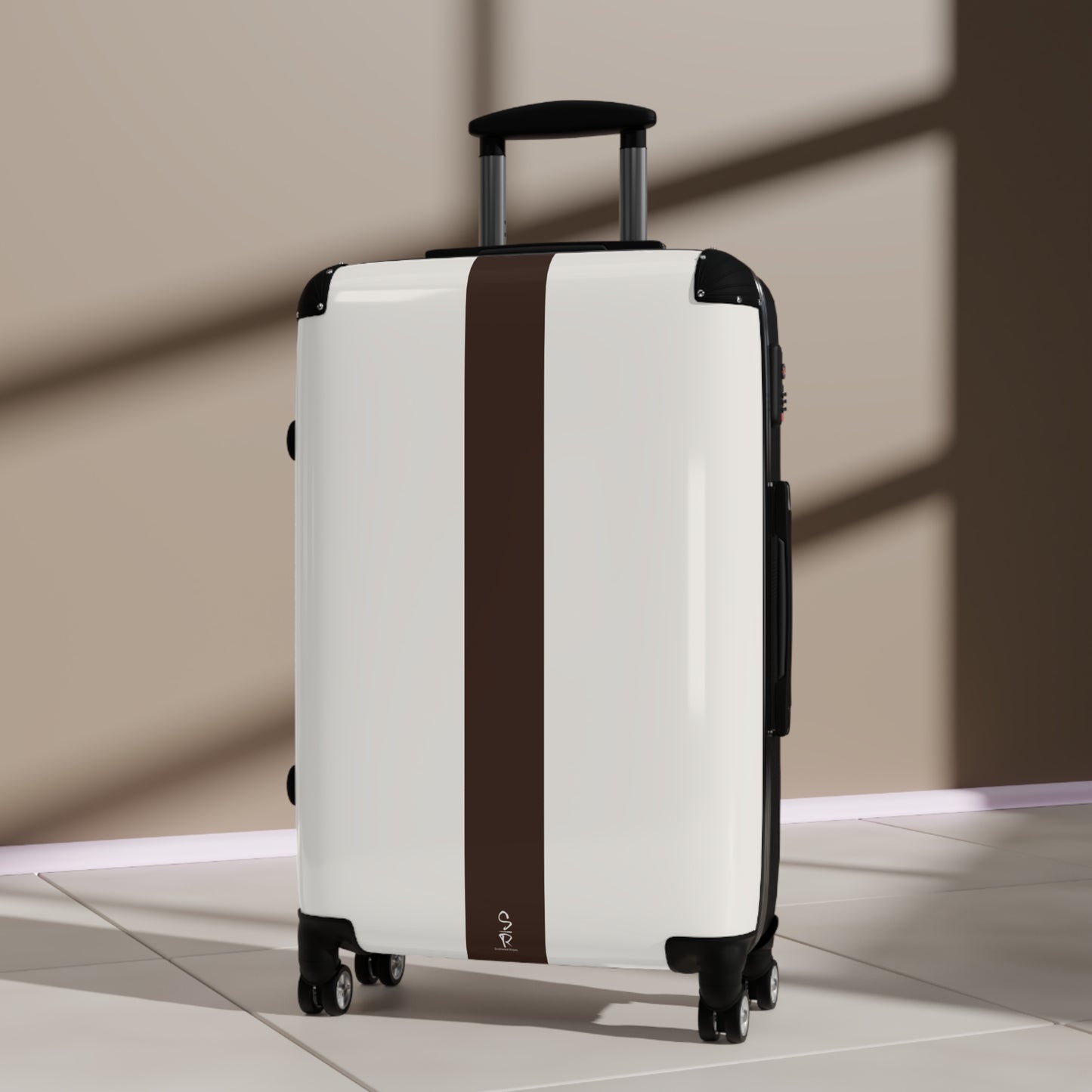 Grounded Passage Carry-On Luggage – Espresso + Cloud Dancer