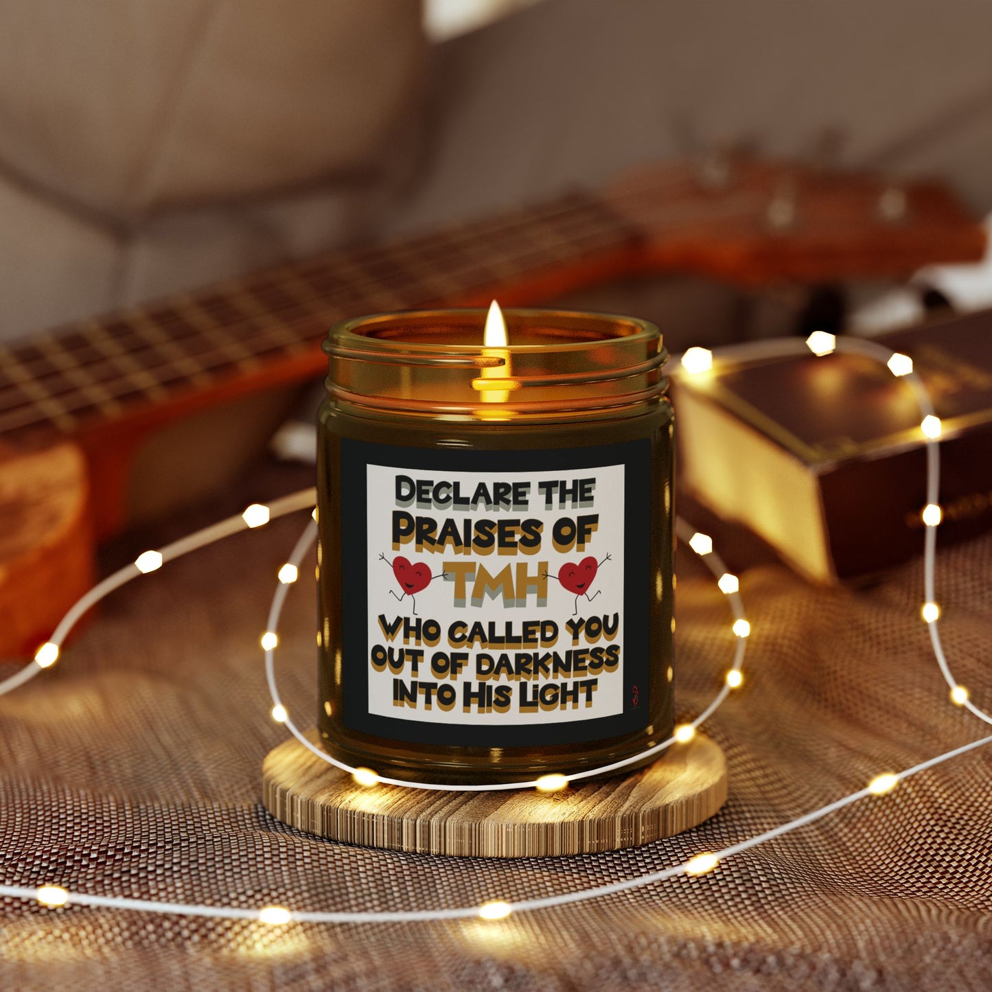 Into His Light – Scripture-Inspired Scented Candle