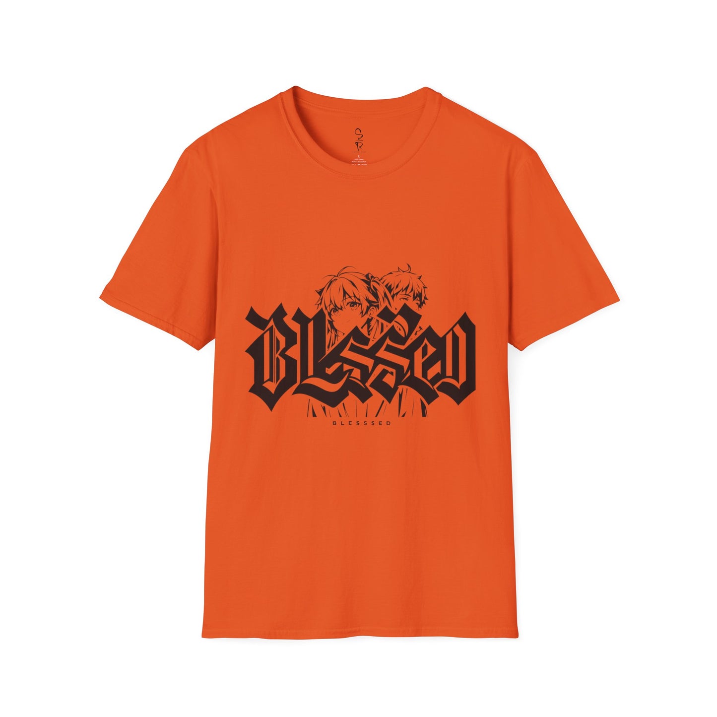 Blessed Graffiti Tee – Covered in Grace, Clothed in Boldness