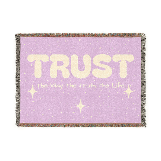 TRUST: The Way, The Truth, The Life – Woven Faith Throw