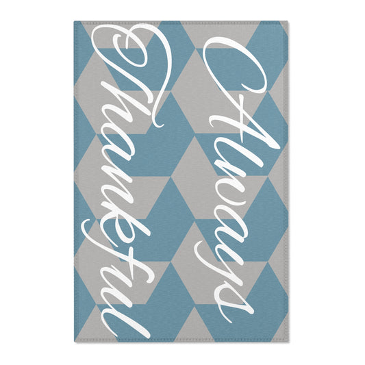 Always Thankful – Inspirational Area Rug