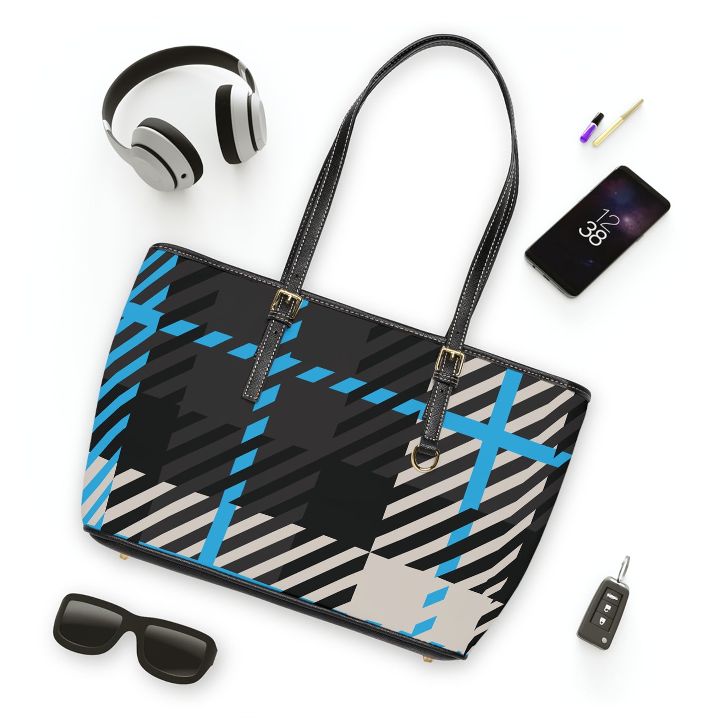 Frozen Echo Luxe Tote – Bold Belonging in Every Step