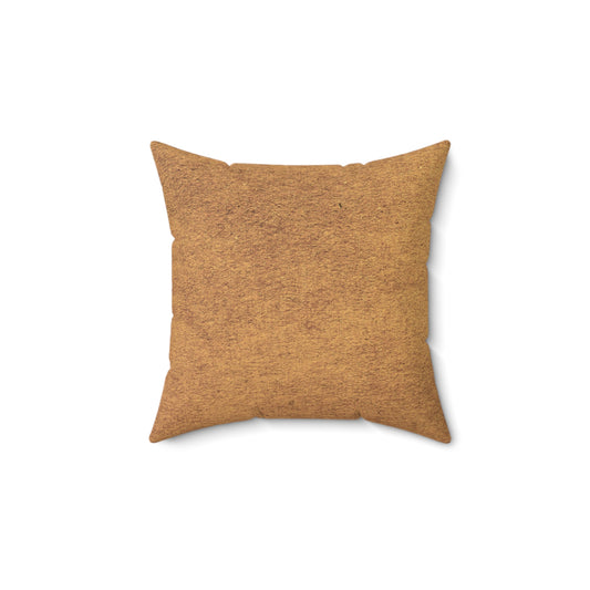 Midnight Luxe: Solid Gold Luxe Throw Pillow