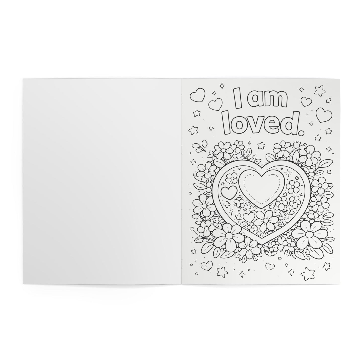 Little Hearts, Big Truth Kids Affirmation Coloring Book