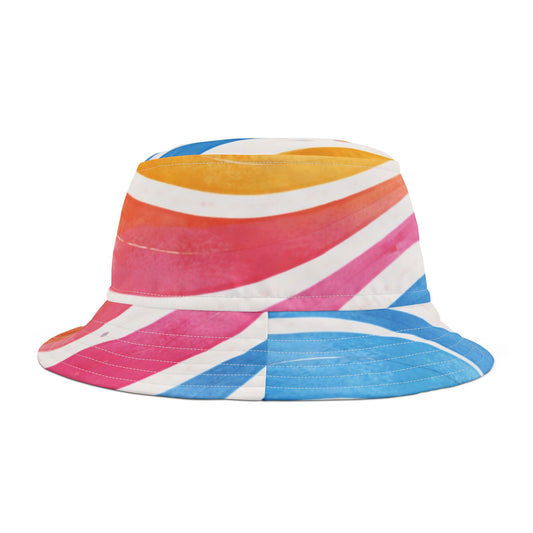Sunburst Stripe Bucket Hat