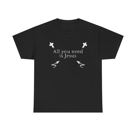All You Need Is Jesus Tee – Simple. True. Eternal.