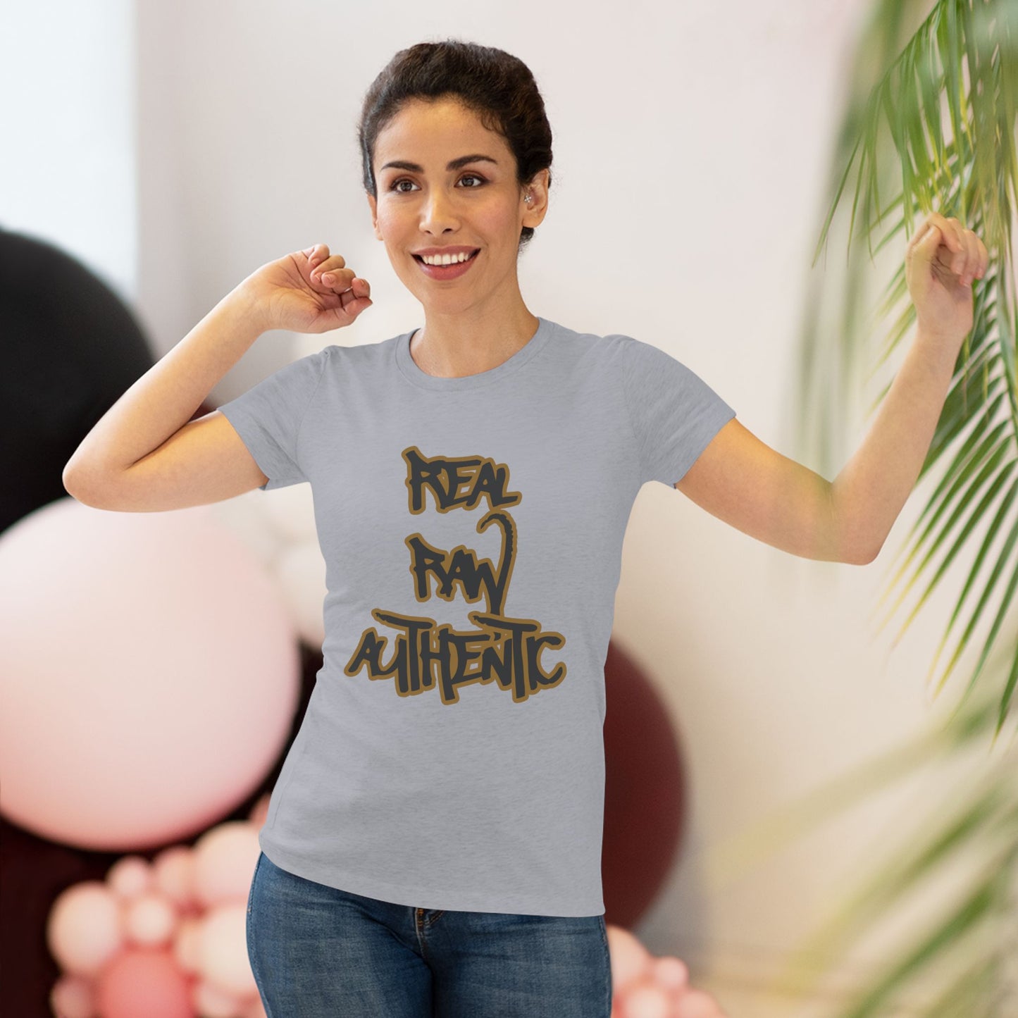 Real • Raw • Authentic Tee – Women’s Faith Streetwear