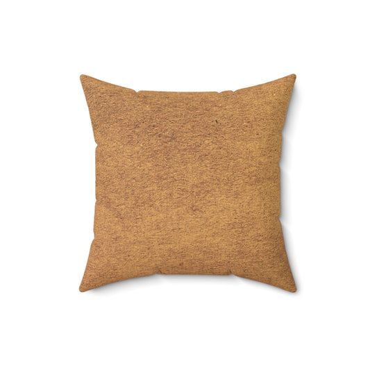 Midnight Luxe: Solid Gold Luxe Throw Pillow
