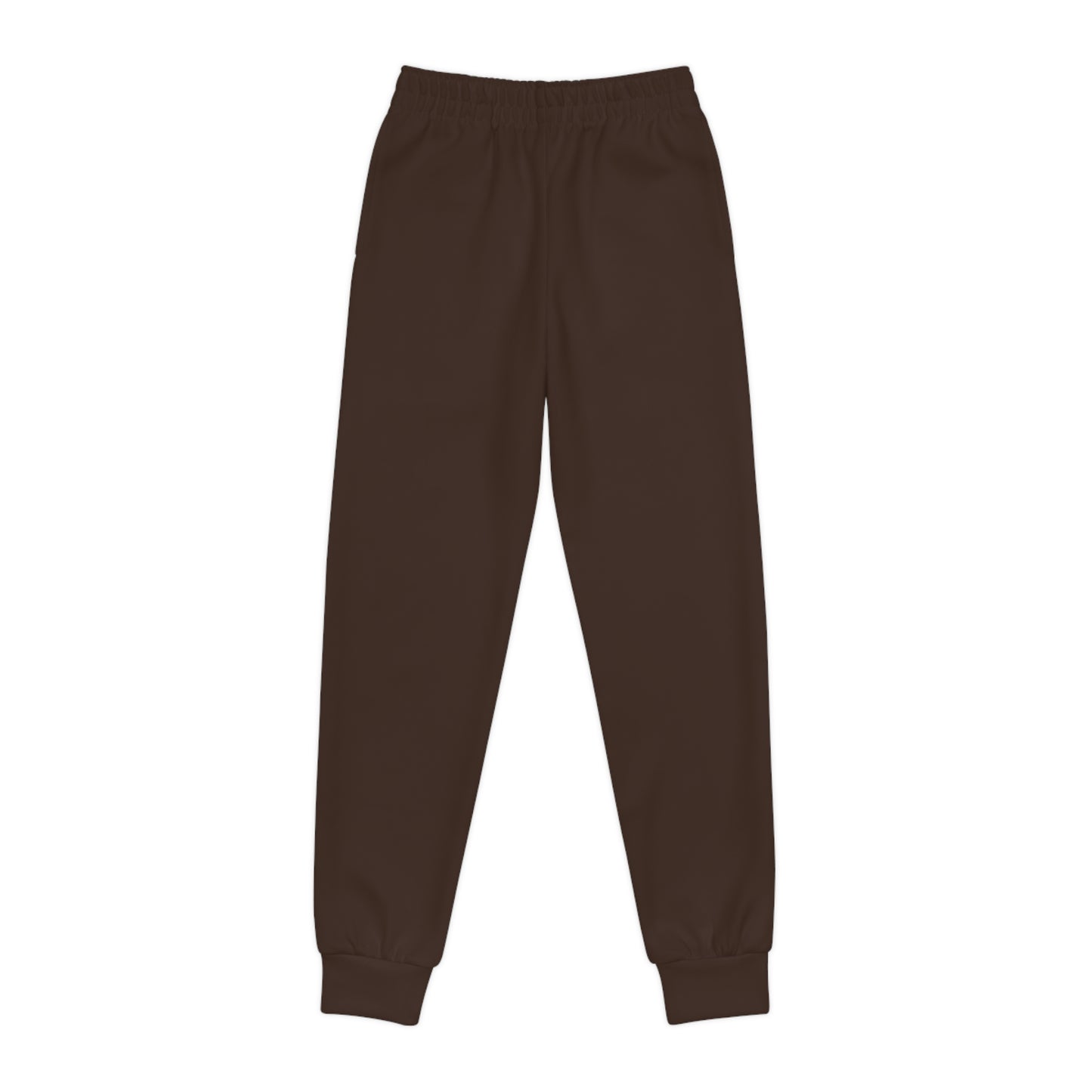 Dark Cocoa Brown Kids Joggers | Golden Unfurling Essentials