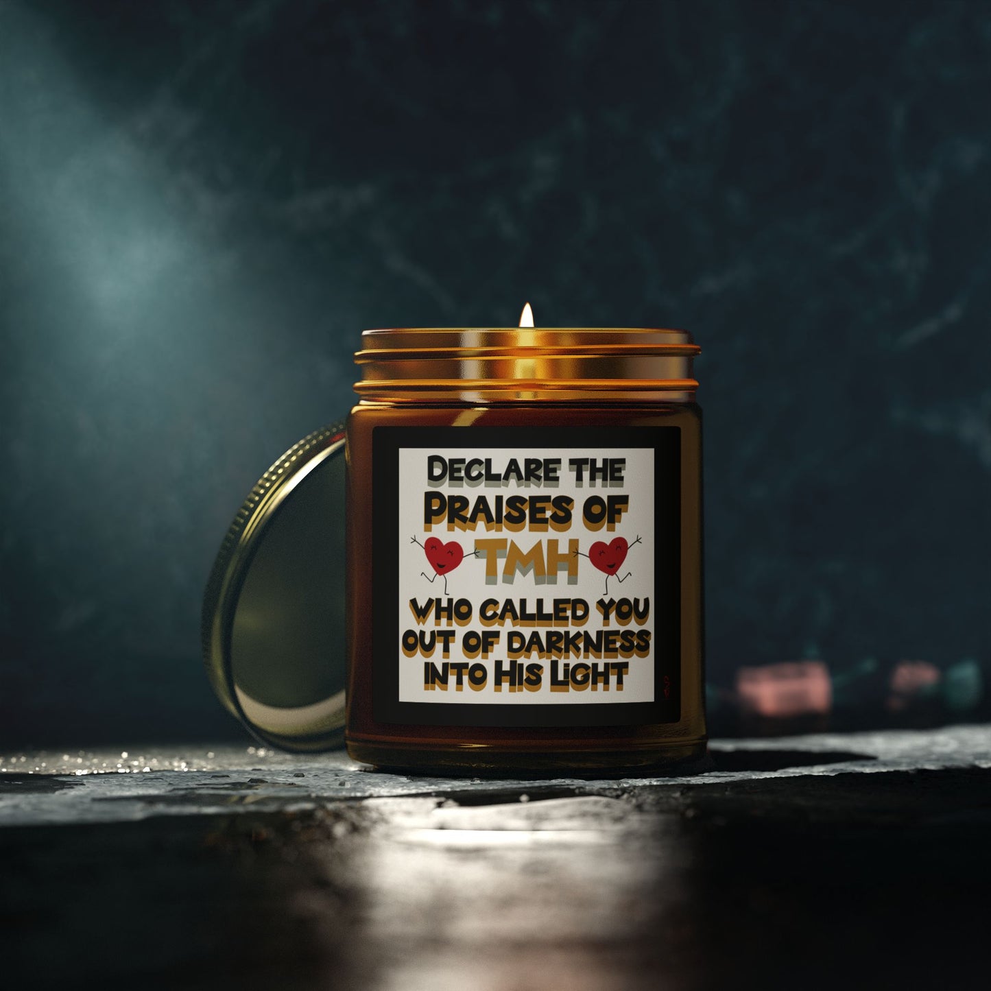 Into His Light – Scripture-Inspired Scented Candle