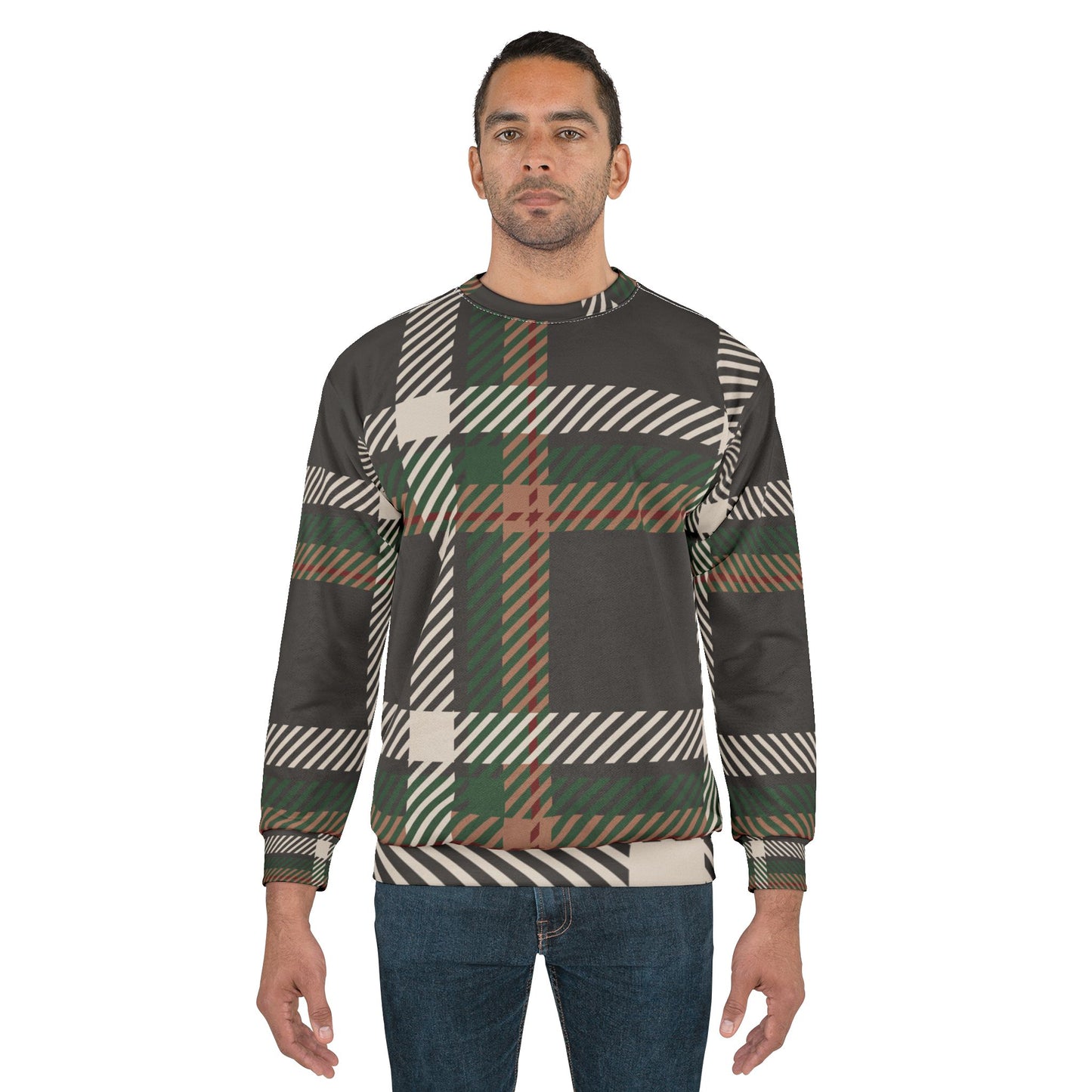 Faithful Tartan Edition – Unisex All-Season Sweatshirt