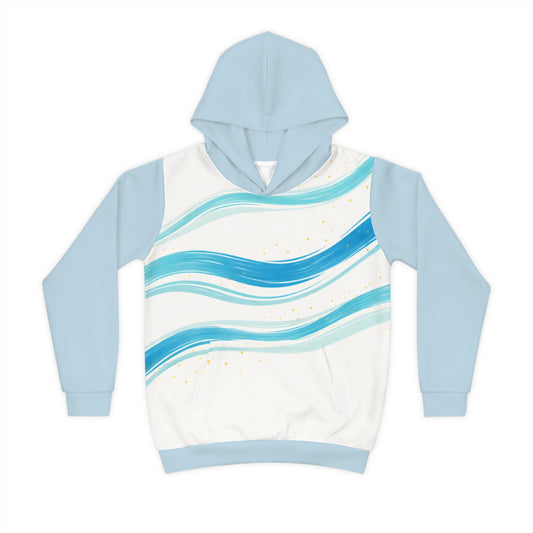 Bloomline Youth Hoodie (Unisex) | Golden Unfurling