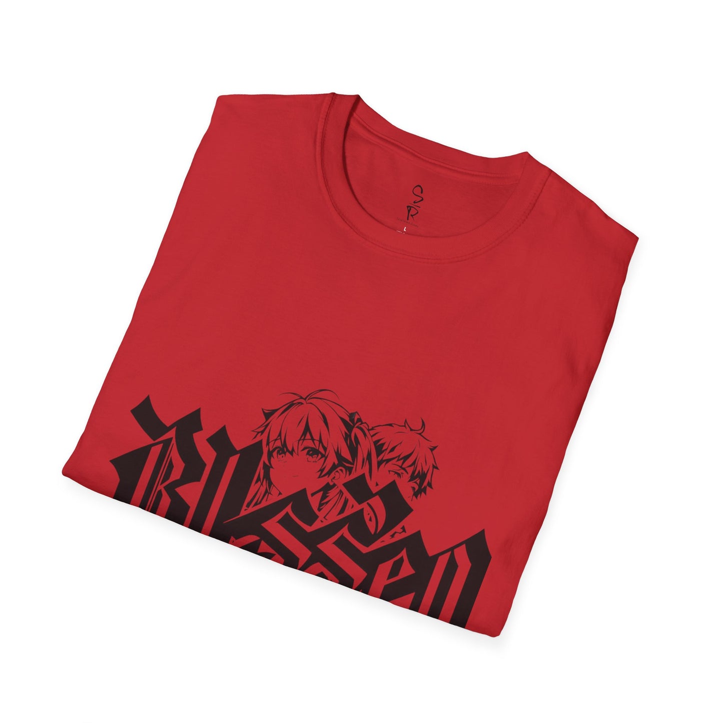 Blessed Graffiti Tee – Covered in Grace, Clothed in Boldness
