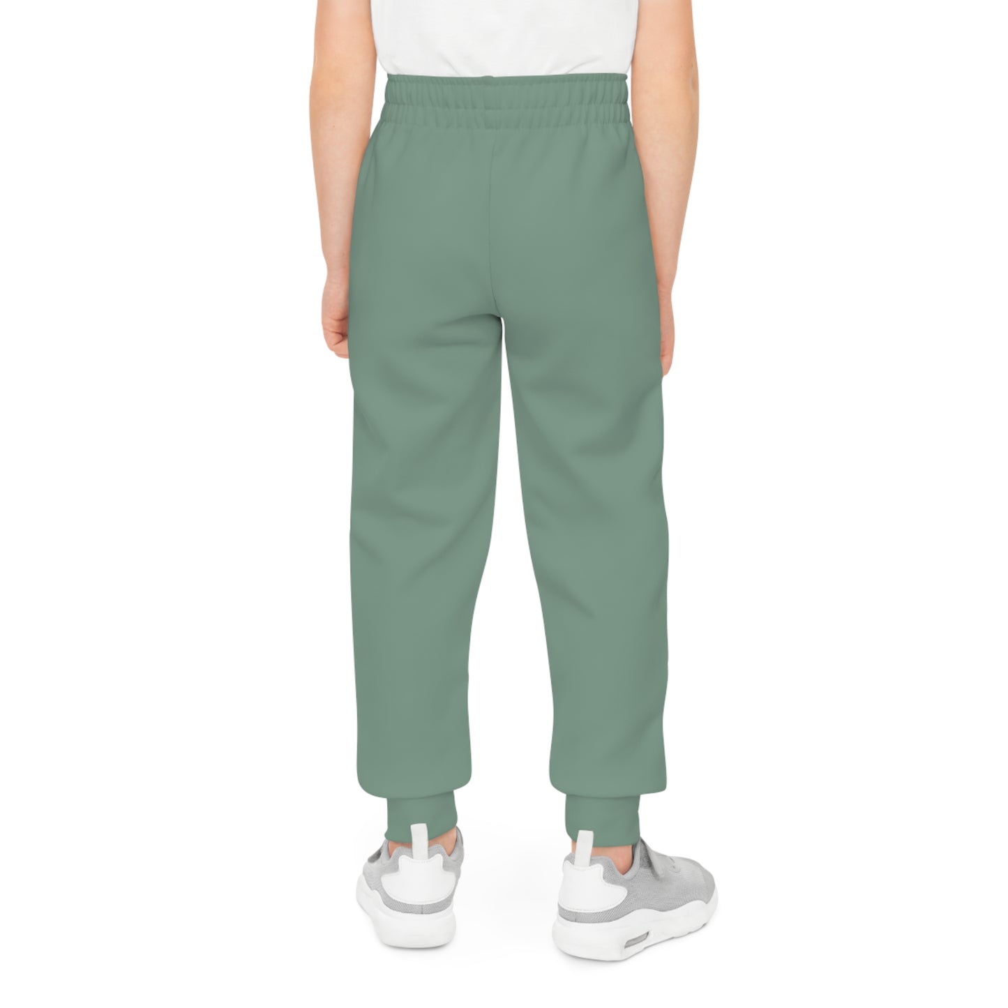 Shale Green Kids Joggers | Golden Unfurling Essentials