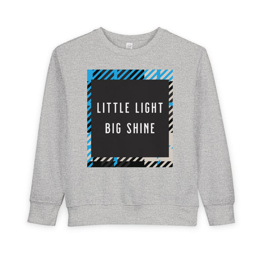 “Little Light, Big Shine” Luxe Kids Sweatshirt