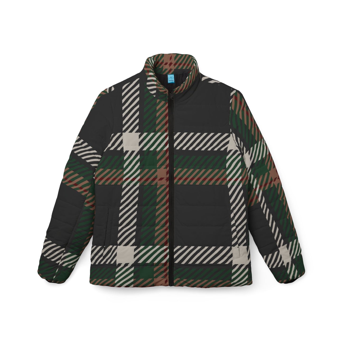 Faithbound Puffer – Women’s Longline | Faithful Tartan Edition