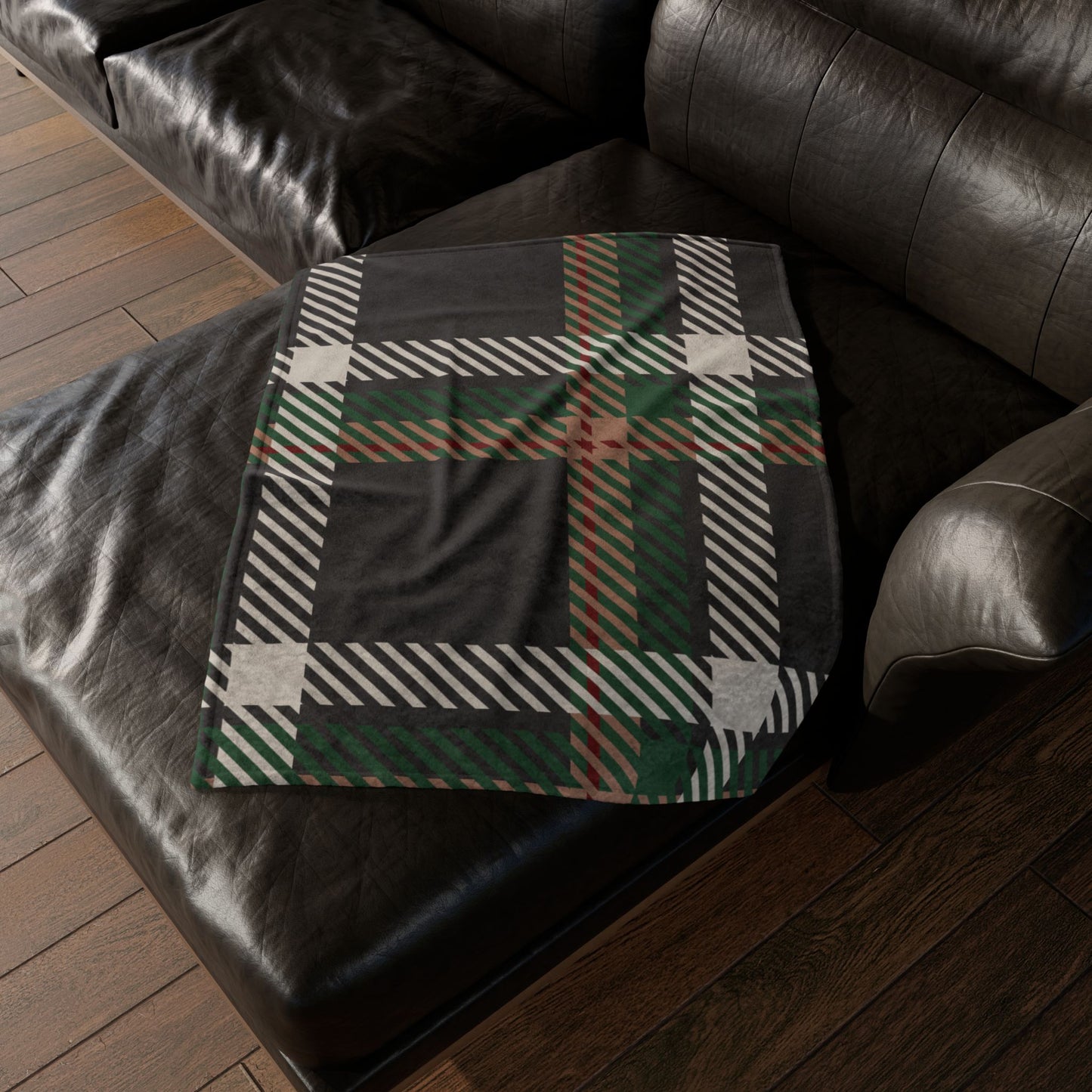 Faithful Tartan | Ultra-Soft Throw Blanket