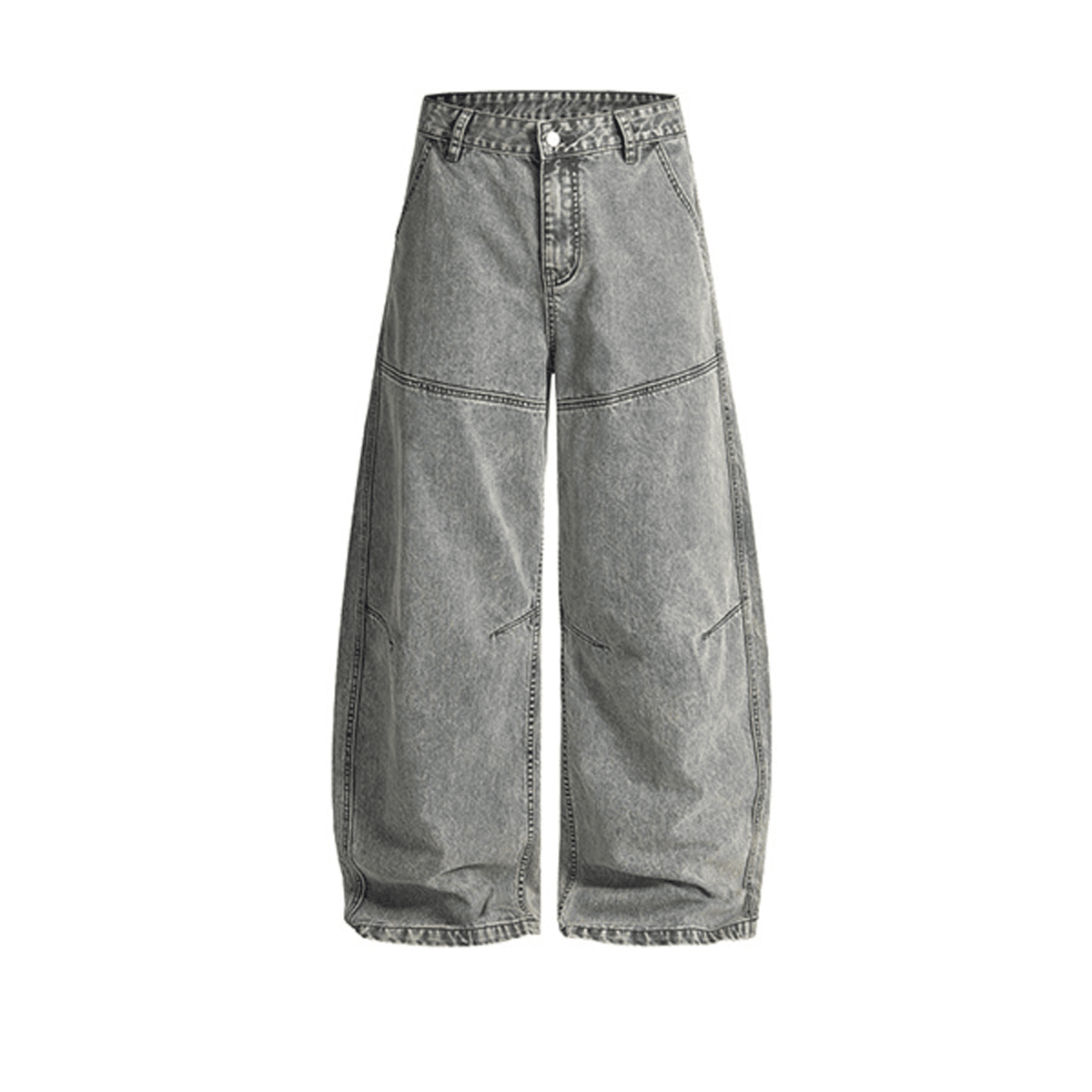 Rooted Moves: Wide-Leg Unisex Denim