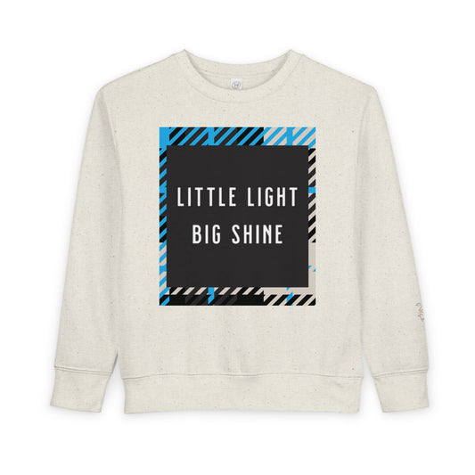 “Little Light, Big Shine” Luxe Kids Sweatshirt
