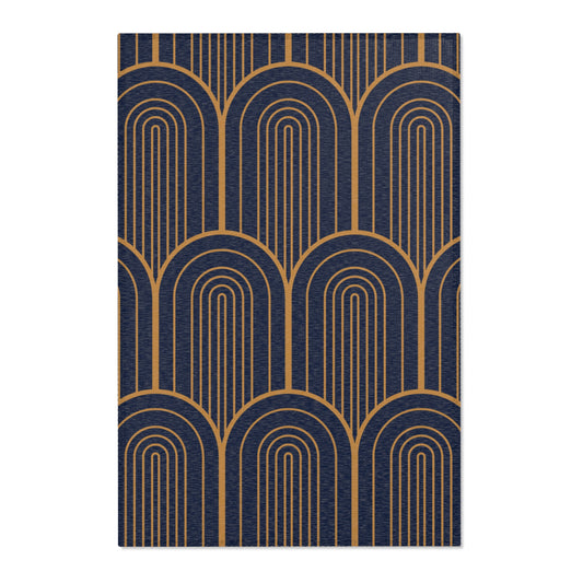 Midnight Luxe: Arched Grace Rug