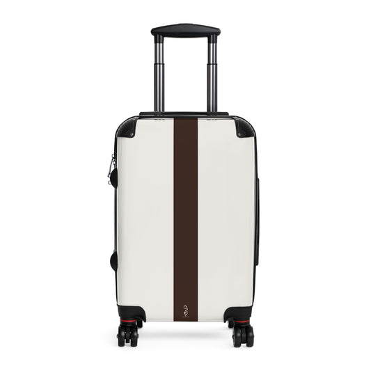Grounded Passage Carry-On Luggage – Espresso + Cloud Dancer