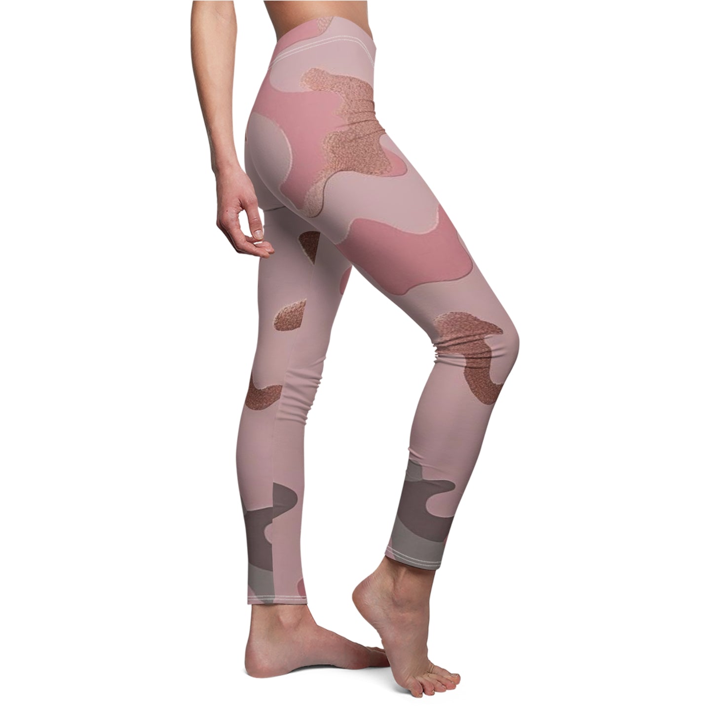 Blush Battle – Women’s Camo Leggings