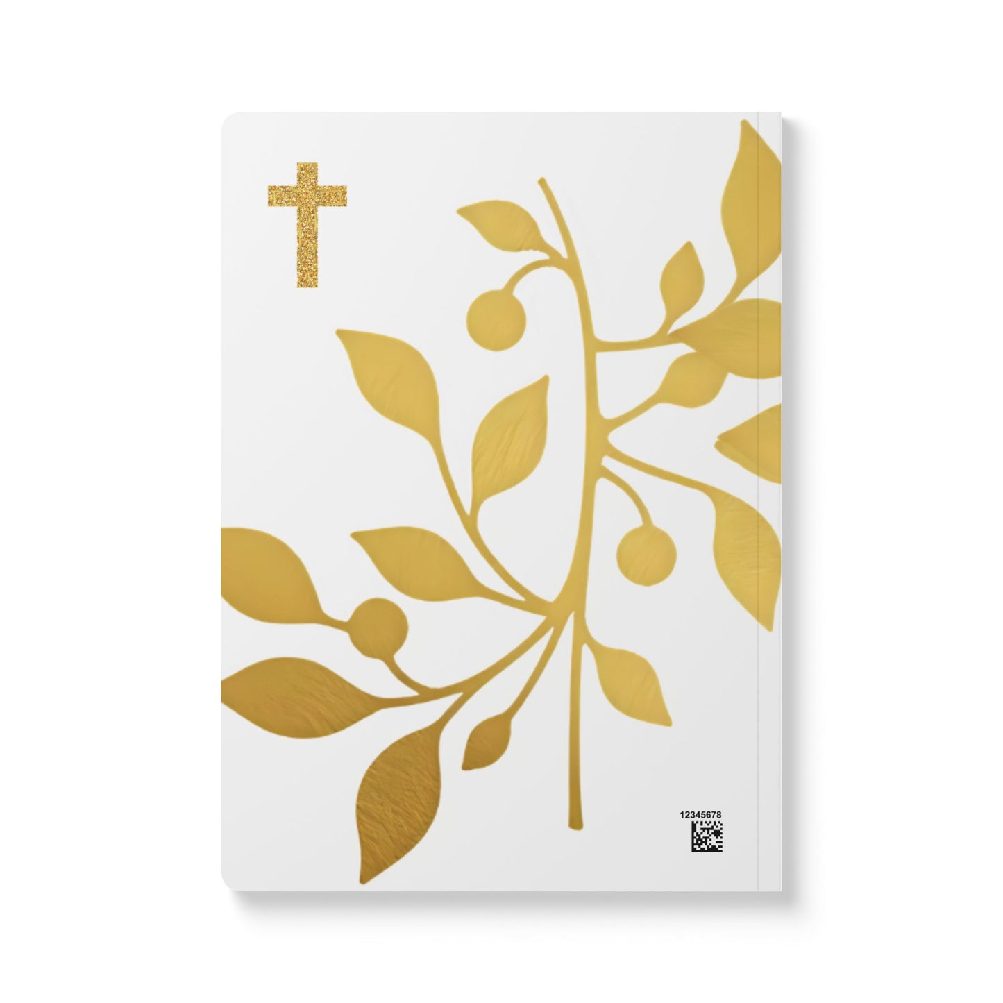 The Vine & The Branches – John 15:5 Journal (White & Gold)