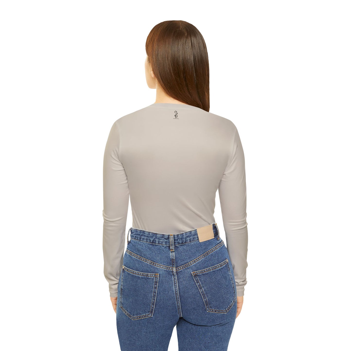 Faithful Layers: Women’s Luxe V-Neck – Stone Beige