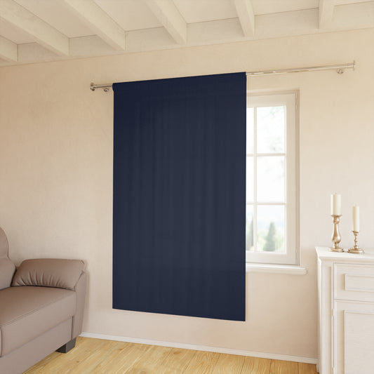 Midnight Luxe: Pure Midnight Solid Panel