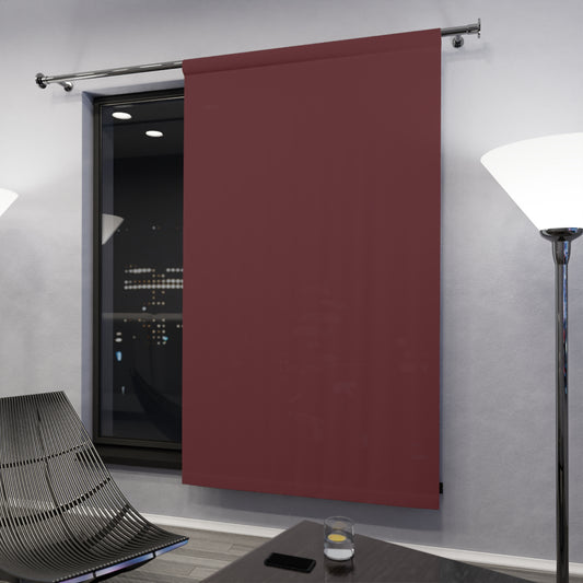 Covered in Wine Curtain Panel