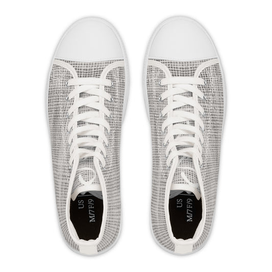 White Armor – Women’s High-Top Sneakers