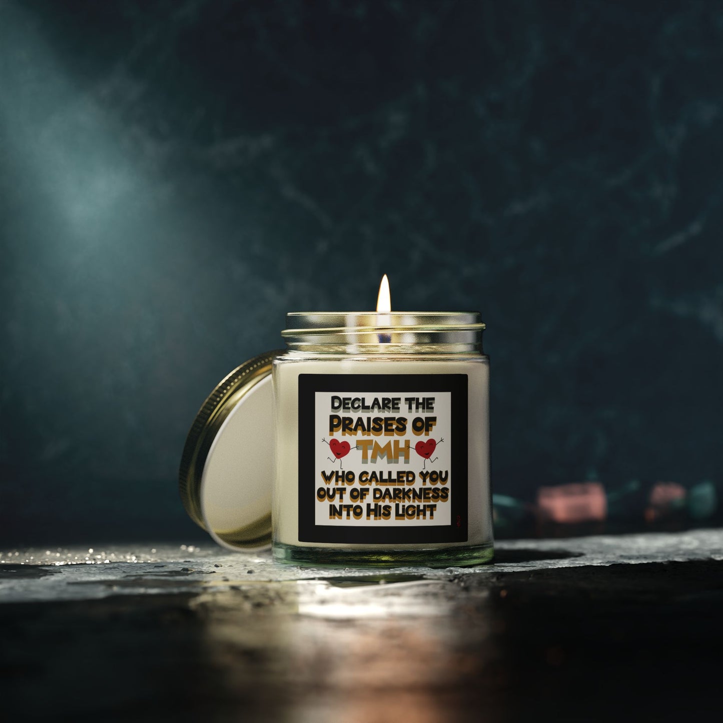 Into His Light – Scripture-Inspired Scented Candle