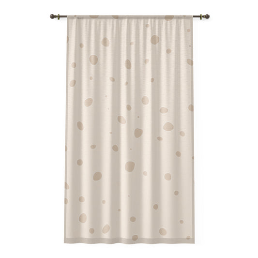 Sandstone Sprinkles Nursery Curtains
