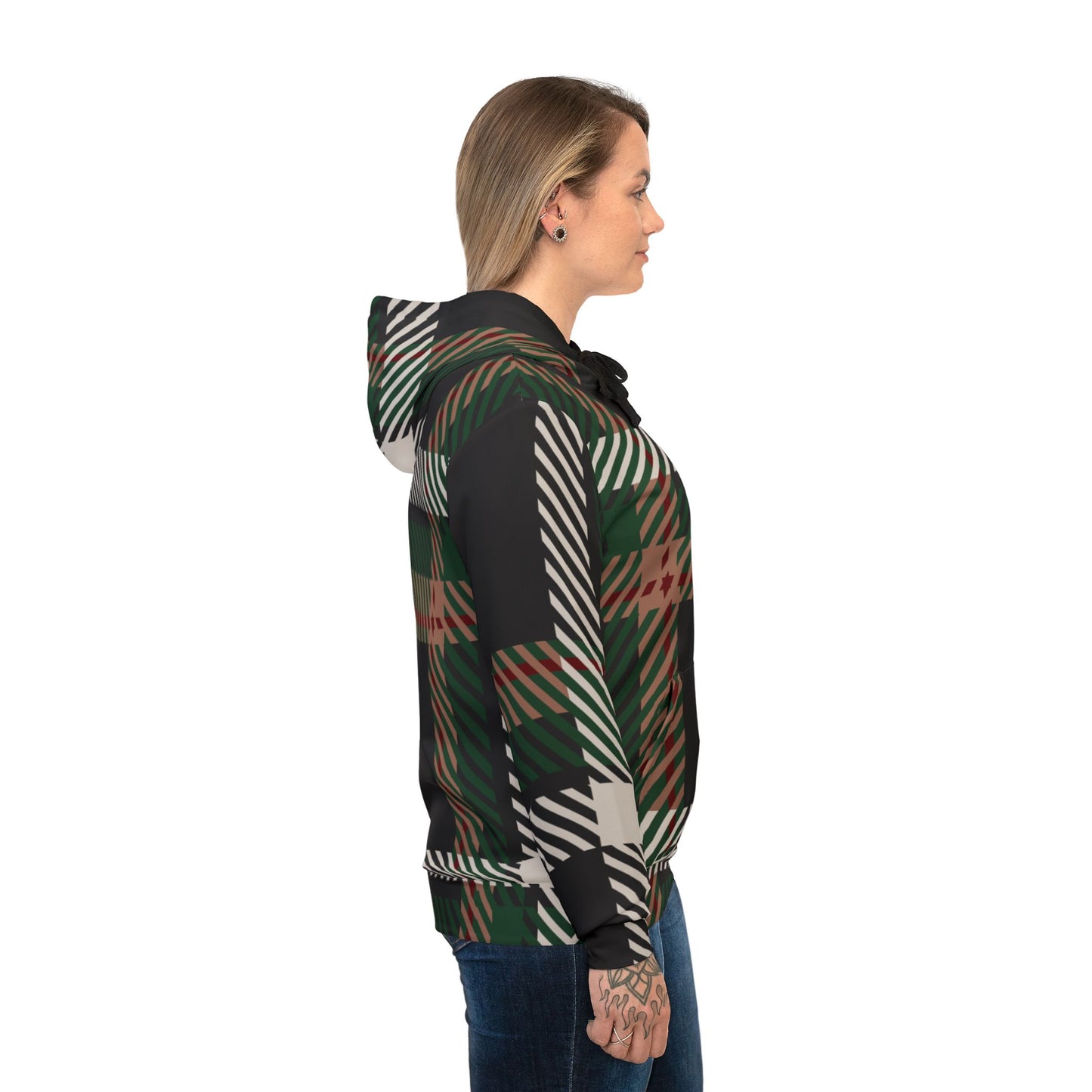 Faithful Tartan Unisex Hoodie – Luxe Street Edition