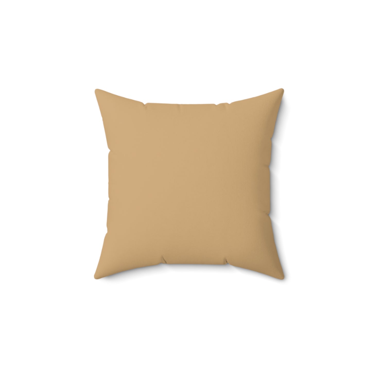 Natural Deco: Brushed Gold Throw Pillow