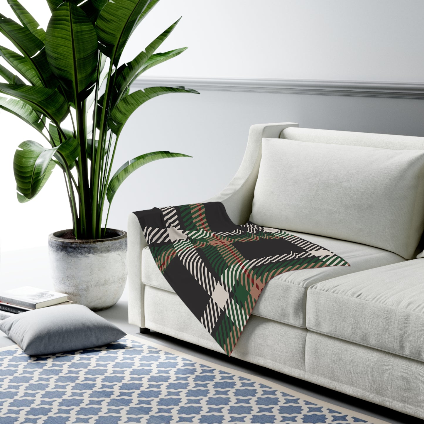 Faithful Tartan Baby Swaddle Blanket – Covered from the Start