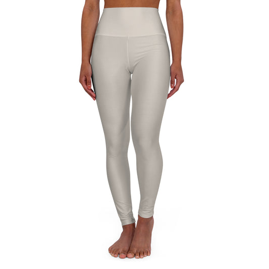 Faith in Motion: Luxe Solid Leggings – Stone Beige