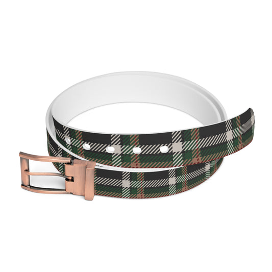 Faithful Tartan Belt