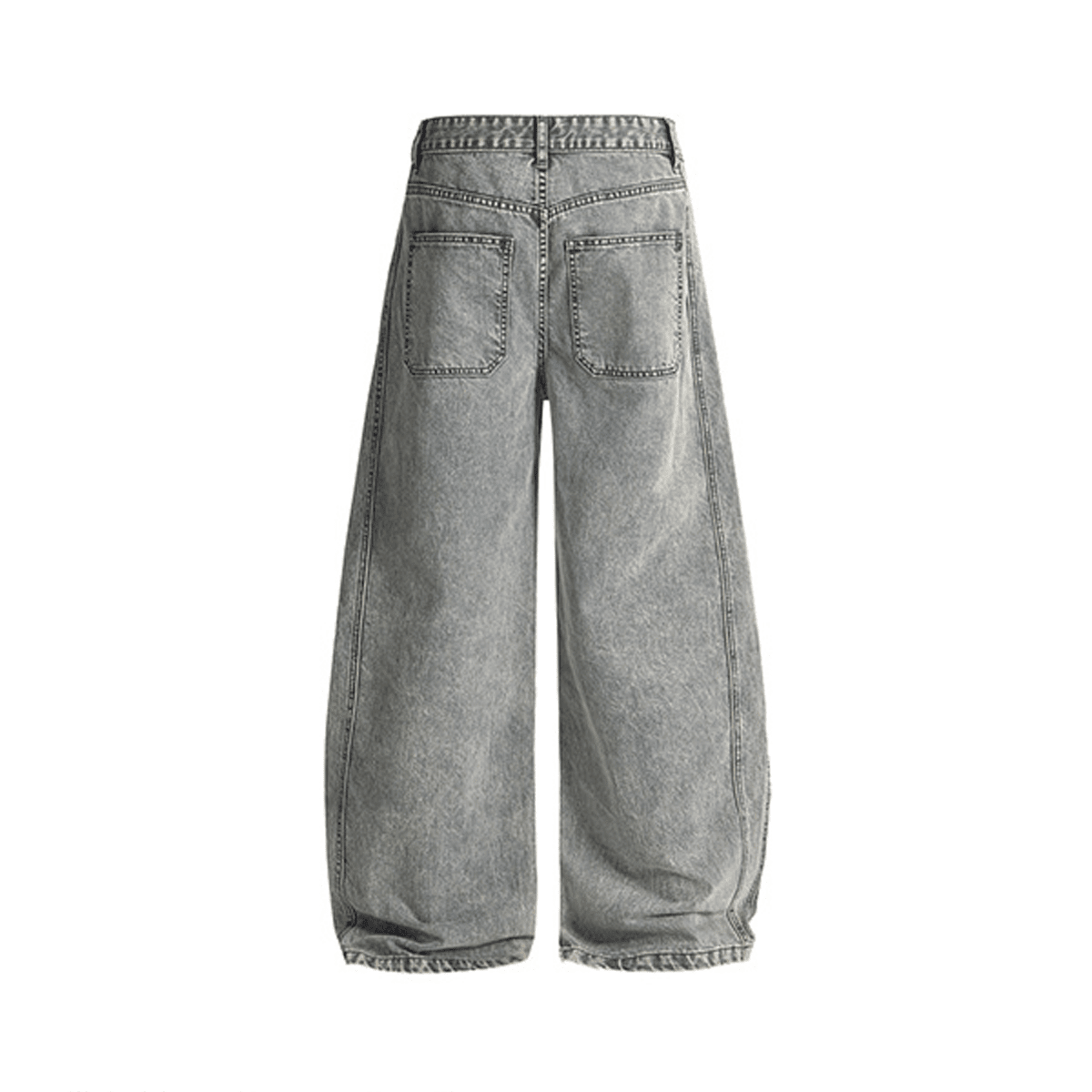 Rooted Moves: Wide-Leg Unisex Denim