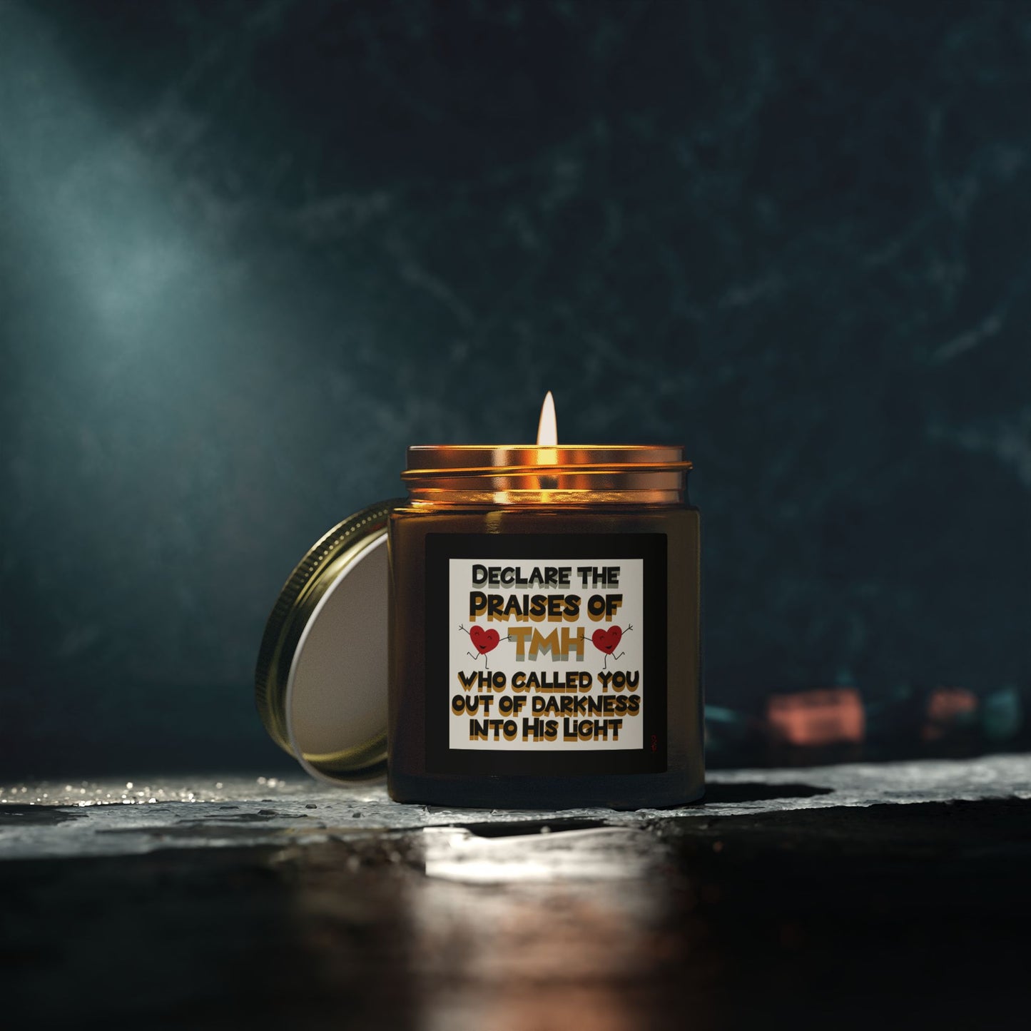 Into His Light – Scripture-Inspired Scented Candle