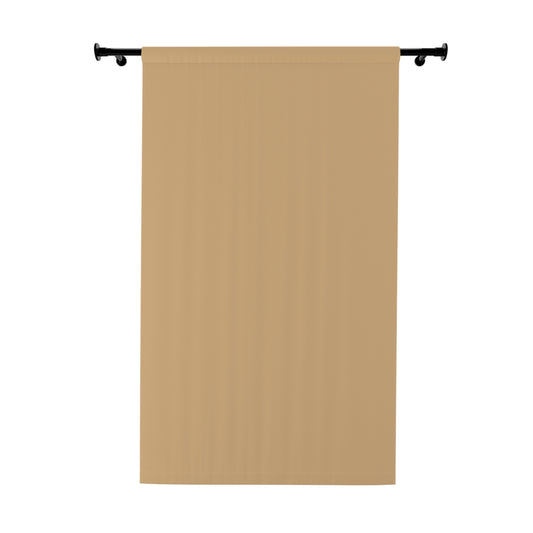 "Stillness in Clay: Golden Solid Panel – Natural Deco Collection"