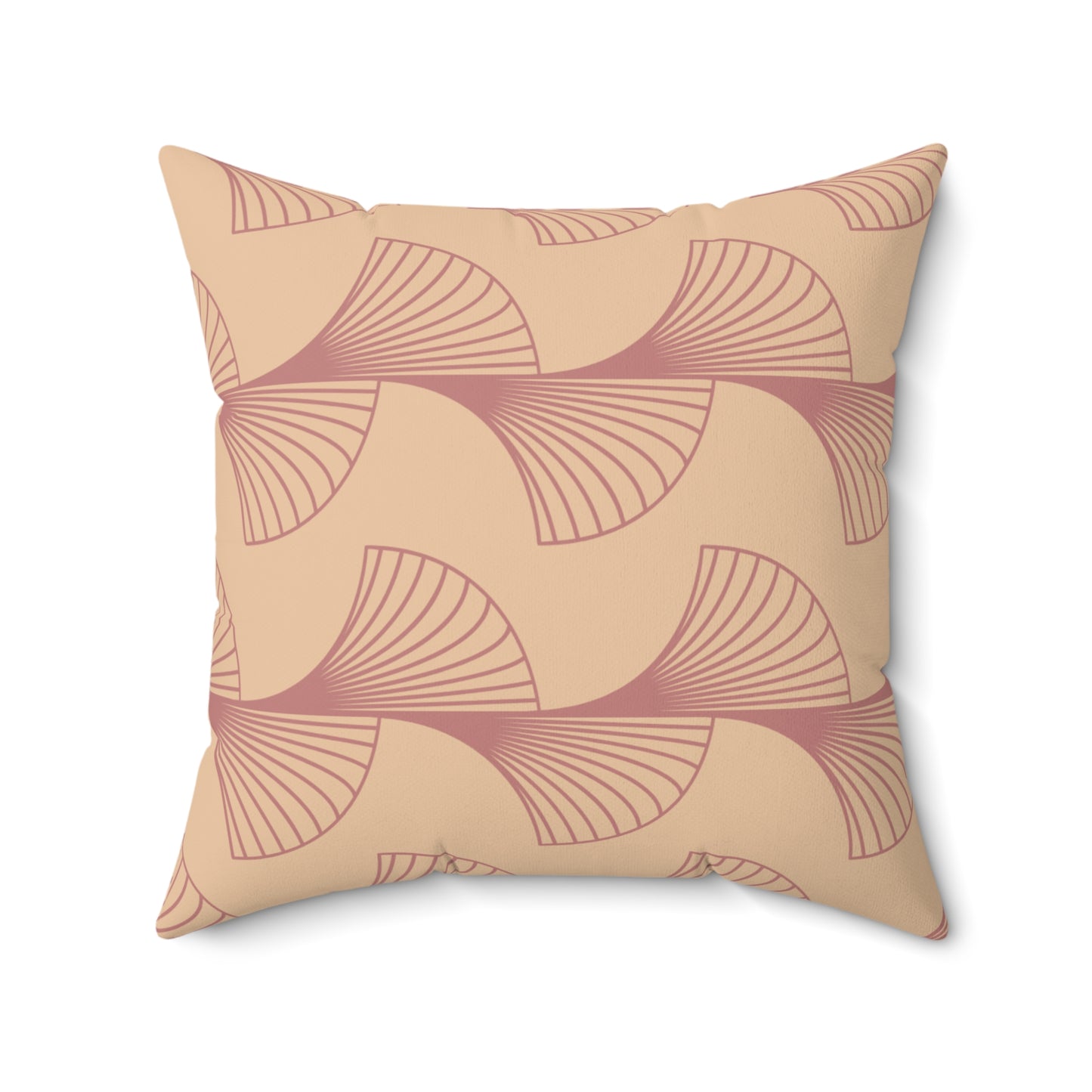 Rose Deco Luxe Throw Pillow – Champagne Gold Base