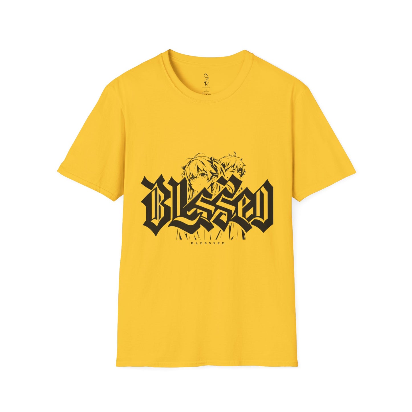 Blessed Graffiti Tee – Covered in Grace, Clothed in Boldness