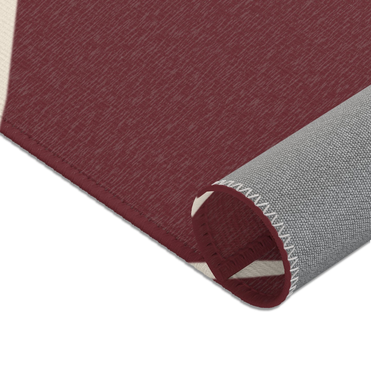 Covered in Wine Geometric Rug