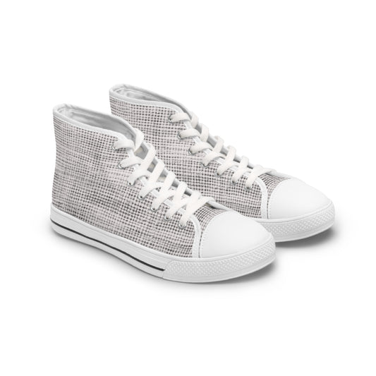White Armor – Women’s High-Top Sneakers