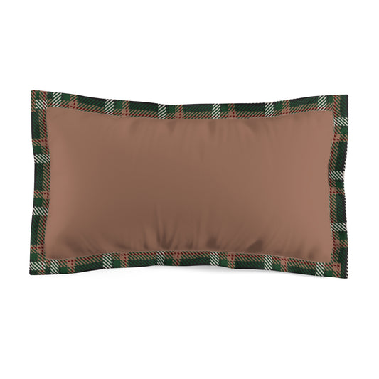 Faithful Tartan Pillow Sham (Mocha) – Hearth of Heritage