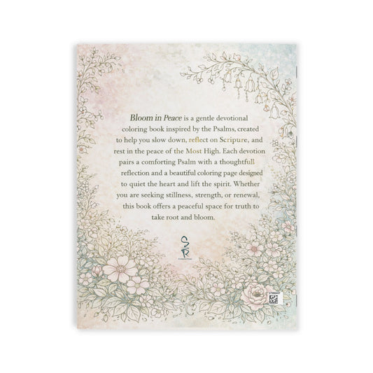 Floral design with text on a white background